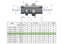 zlaczka-hydrauliczna-metryczna-grodziowa-bb-m18x1-5-12l-z-przeciwnakretka