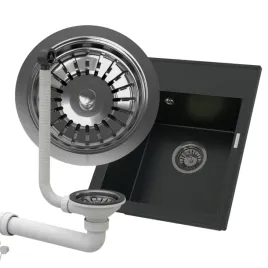 syfon-zlewozmywakowy-gun-metal-manualny-jednokomorowy-przyscienny-premium