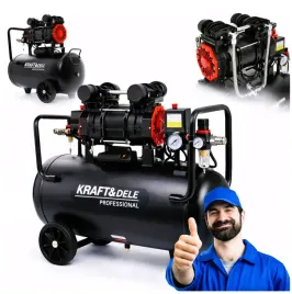 kompresor-kraftanddele-bezolejowy-sprezarka-powietrza-dwutlokowy-50l-1500w