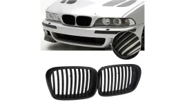 grill-bmw-5-e39-pojedyncze-zeberka-matt-black