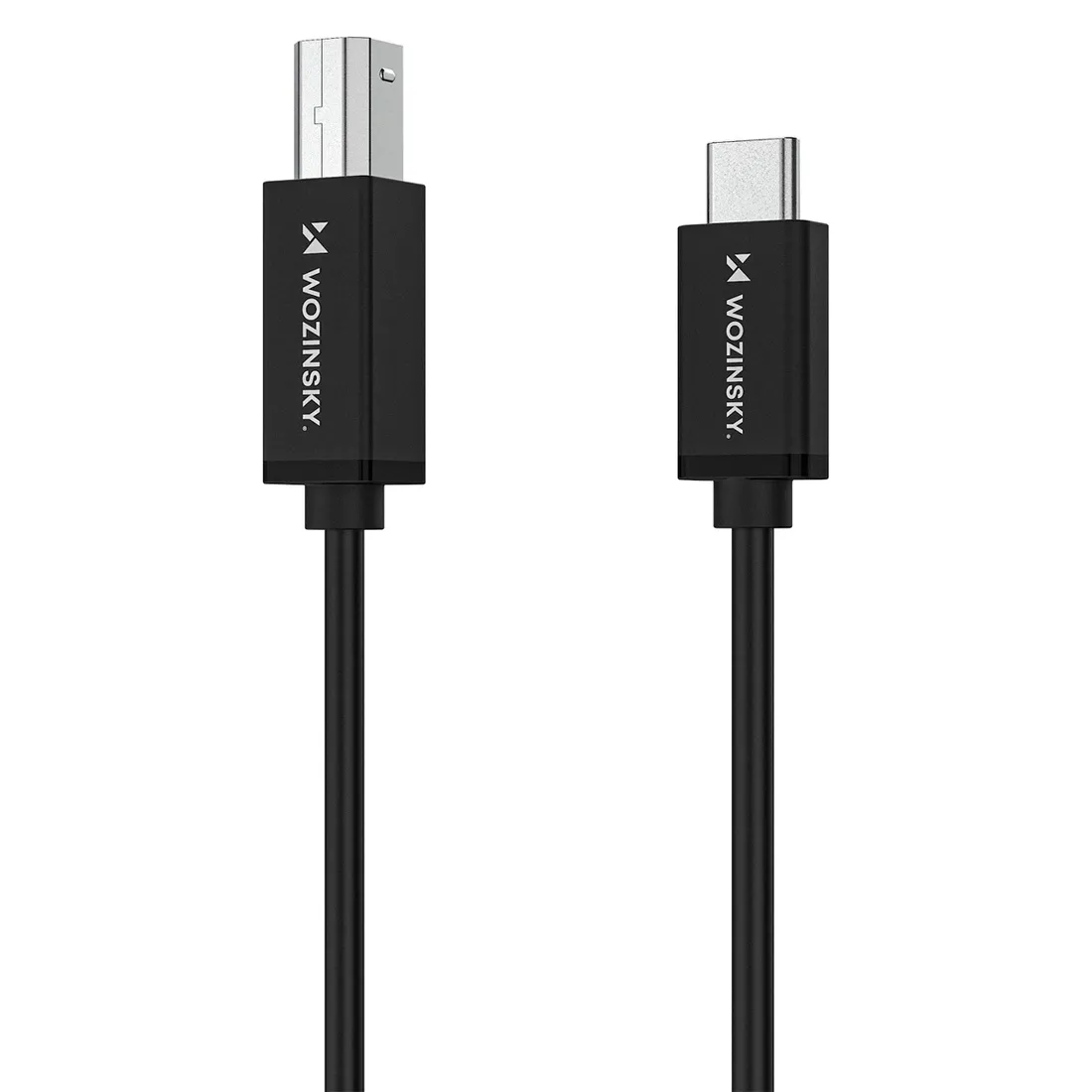 kabel-wozinsky-wkddy2s-usb-b-usb-c-2m-czarny-stan-nowy