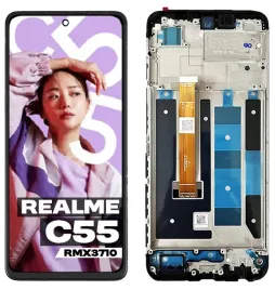 oryginalny-wyswietlacz-ekran-dotykowy-digitizer-do-realme-c55-rmx3710-ramka