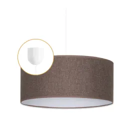 elegancka-lampa-wiszaca-brazowa-lniana-35-cm-1x60w-regulowana