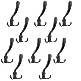 10-x-wieszak-na-ubrania-haczyk-lazienkowy-metalowy-czarny