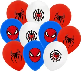 balon-lateksowy-spider-czlowiek-pajak-hel-urodziny-przyjecie-party-10-szt