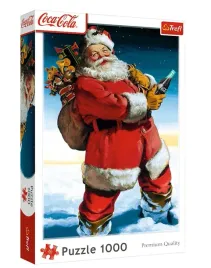 puzzle-1000-xmas-coca-cola-mikolaj-na-sniegu-trefl-10923