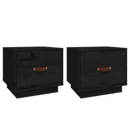 szafki-nocne-2-szt-czarne-40x34x35-cm-lite-drewno-sosnowe