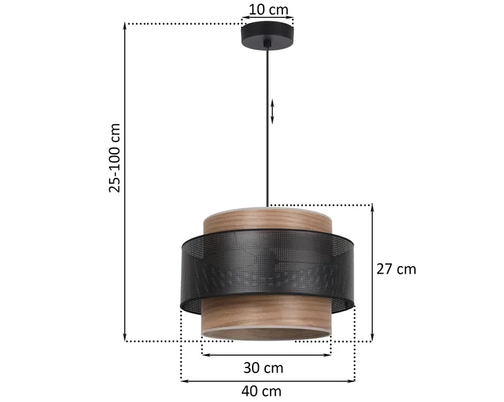 lampa-sufitowa-wiszaca-czarna-zyrandol-z-abazurem-fornir-do-sypialni-salonu-stan-opakowania-oryginalne