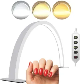 lampa-led-kosmetyczna-na-biurko-stolowa-manicure-moon-tecza-luk-biala