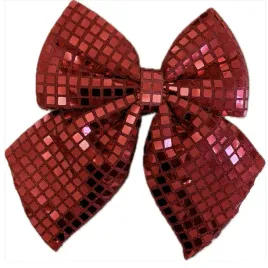 kokarda-swiateczna-blyszczaca-z-cekinami-z-drucikiem-20x24