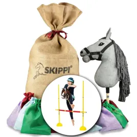 worek-prezentowy-hobby-horse-skippi-z-koniem-szarym-i-przeszkoda