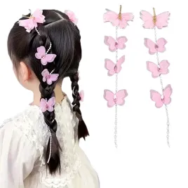 spinki-do-wlosow-super-wzory-i-kolory-rozowe-motylki-x2szt