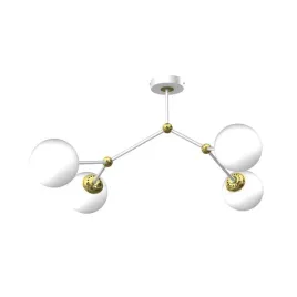 lampa-sufitowa-wiszaca-biala-zlota-joy-white-gold-4xe14