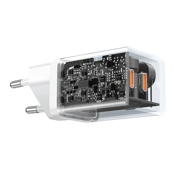 ladowarka-sieciowa-baseus-gan5-pro-40w-2xusb-c-biala-stan-nowy