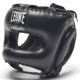leone-kask-bokserski-skora-naturalna-z-ochrona-nosa-czarny-s-m