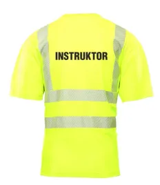 koszulka-brixton-flash-zolty-z-nadrukiem-instruktor-3xl