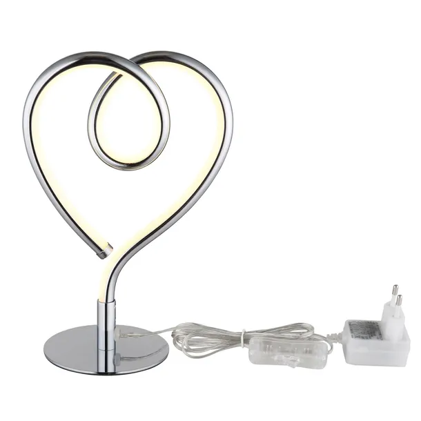 ozdobna-lampa-stolowa-serce-led-6w-amore-28054c-globo-kolor-chrom