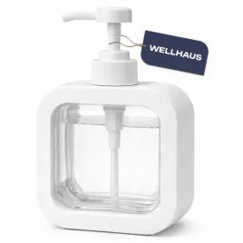 dozownik-na-mydlo-szampon-plyn-duzy-500ml-kwadratowy-bialy-wellhaus