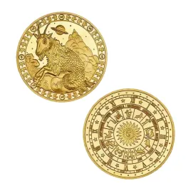 moneta-kolekcjonerska-znaki-zodiaku-koziorozec-kolor-zlota