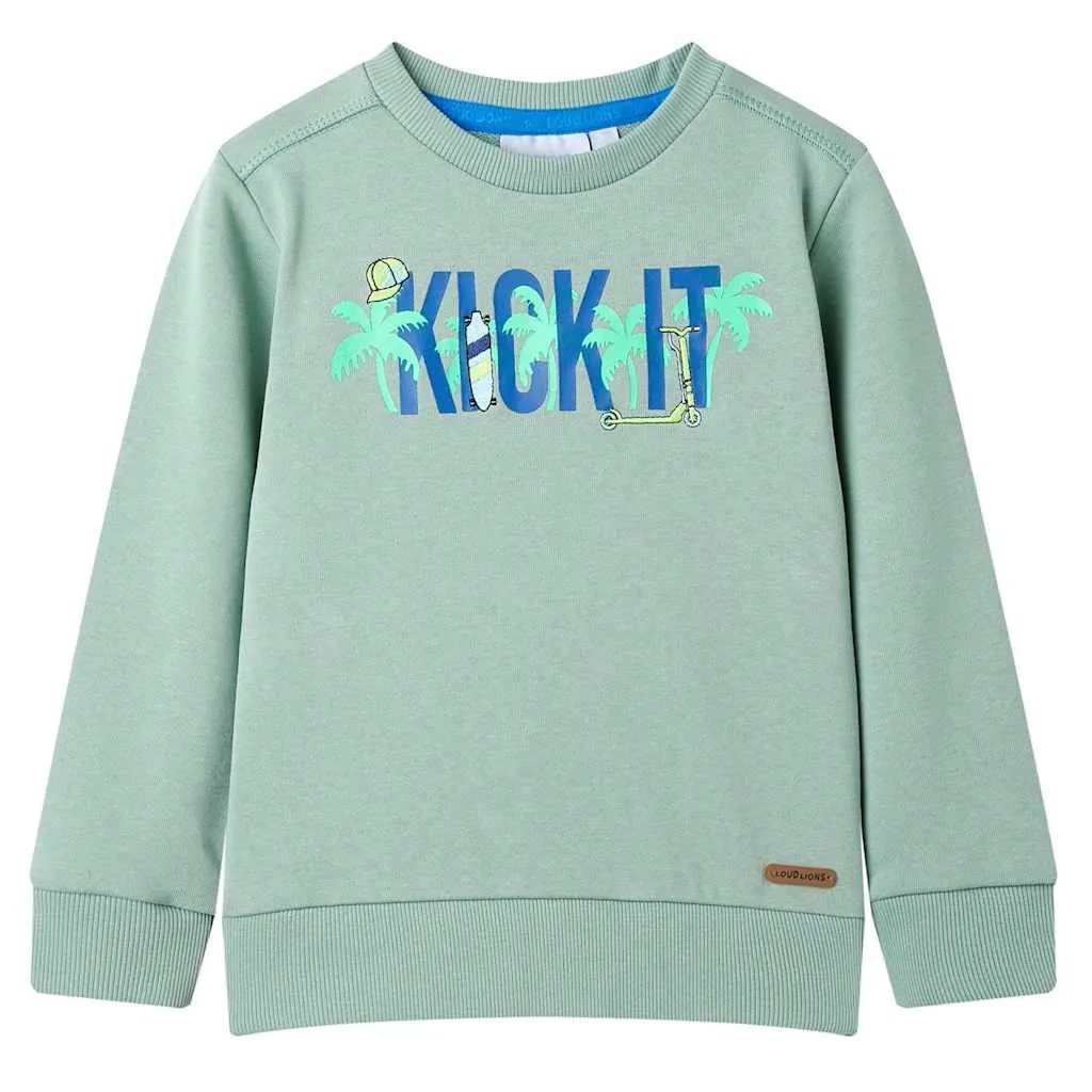 bluza-dziecieca-jasne-khaki-104-stan-nowy