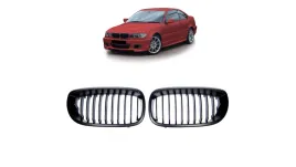 grill-bmw-3-e46-facelift-pojedyncze-zeberka-matt-black