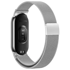 beline-pasek-mi-band-9-8-magnetic-srebrny-silver