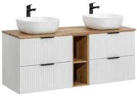 szafka-z-umywalka-adel-white-140cm-z-blatem-i-2-umywalkami-nablatowymi-smil