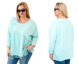 mietowa-bluzka-damska-bawelniana-plus-size-z-ozdobnymi-fredzlami