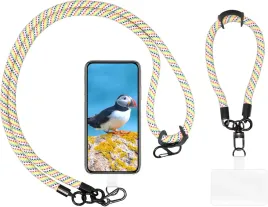 smycz-do-telefonu-na-szyje-na-identyfikator-regulowany-pasek-1xmala-1xduza