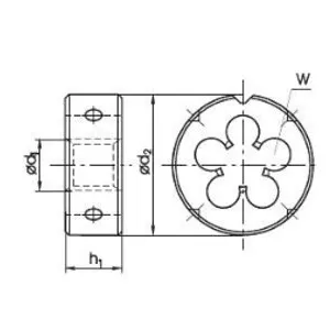 narzynka-m33-din-22568-hss-stan-nowy