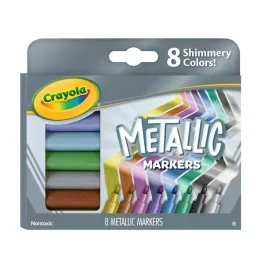 markery-metaliczne-do-rysowania-i-zdobien-metallic-markers-crayola-8-szt