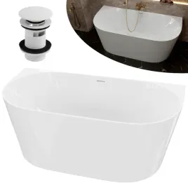 wanna-przyscienna-lavita-lumio-150x75-uniwersalna-akrylowa-biala