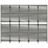 parawan-5-panelowy-szary-polirattan-marka-vidaxl