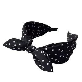 opaska-do-wlosow-pin-up-czarna-w-kropki