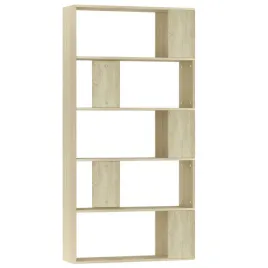 regal-z-5-przegrodami-dab-sonoma-80-x-24-x-159-cm