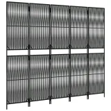 parawan-5-panelowy-czarny-polirattan-szerokosc-skrzydla-49-cm
