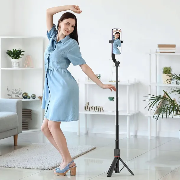 tech-protect-l04s-magsafe-bluetooth-selfie-stick-tripod-black-kolor-czarny-stan-nowy