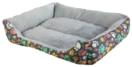 legowisko-czarne-m-prostokatne-dla-psa-pawprint-51x39x10cm