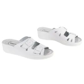 anatomiczne-medyczne-klapki-damskie-regulowane-skorzane-mia-biale