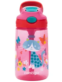Zdjęcie produktu Bidon dla dzieci - Kubek dla dzieci Contigo Gizmo Flip 414ml - Cherry Cat