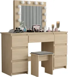 toaletka-kosmetyczna-biala-z-lustrem-12-led-beti7-taboret-sonoma