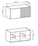 szafa-z-lustrem-nelly-2d-105cm-grafit-wysokosc-mebla-200-cm