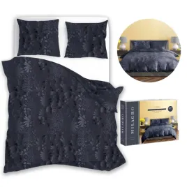 posciel-satyna-bawelniana-220x200-2x70x80-grafit-premium-liscie