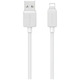 kabel-usams-ky-series-us-sj694-2-4a-lightning-do-usb-a-2m-bialy