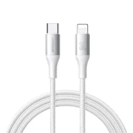 kabel-joyroom-s-a28-flash-series-30w-usb-c-lightning-2m-bialy