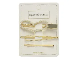 komplet-3-spinek-do-wlosow-perelkowe-serce