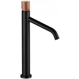 mexen-rumba-bateria-umywalkowa-wysoka-czarna-rozowo-zlota-73511-76