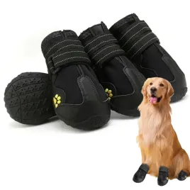 buty-dla-psa-trekkingowe-wodoodporne-antyposlizgowe-4-czarne-4-szt