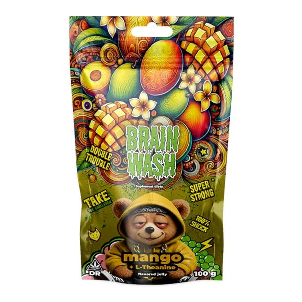 Żelki Konopne Brain Wash 100g Mango
