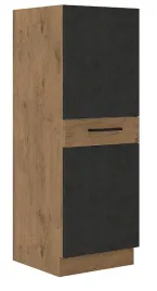 wysoka-szafka-kuchenna-z-ukrytymi-szufladami-145cm-wigo-dab-lancelot-matera